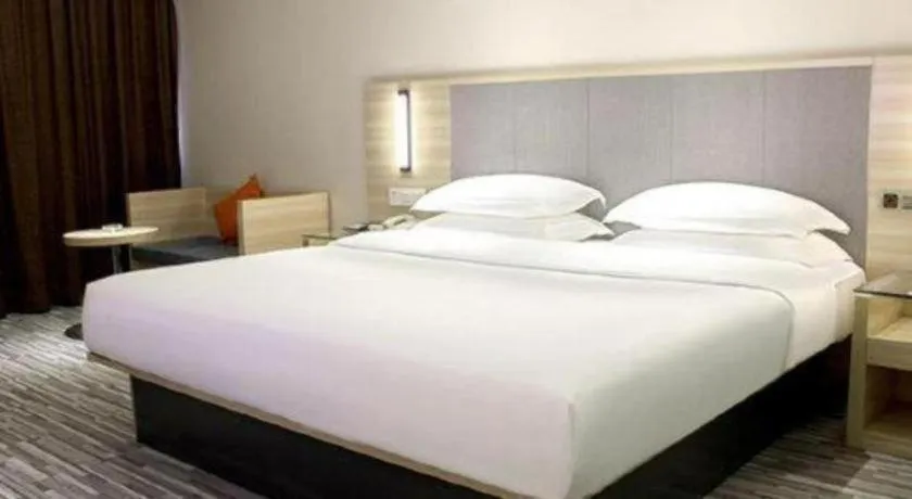 Bed in JTOUR Inn Yizhou Hechi College Pedestrian Street