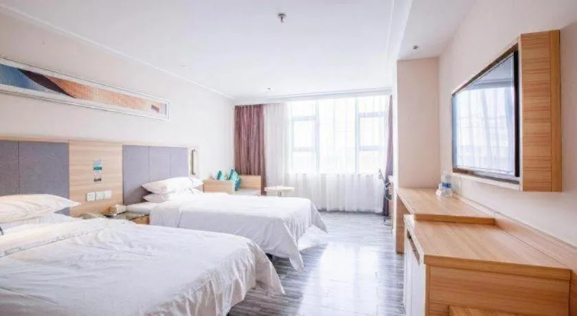 Bed in City Comfort Inn Shenzhen International Exhibition Center Tangwei Metro Station