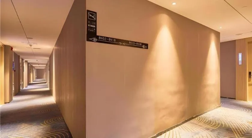 Bed in Echarm Hotel Liuzhou High-speed Railway Station