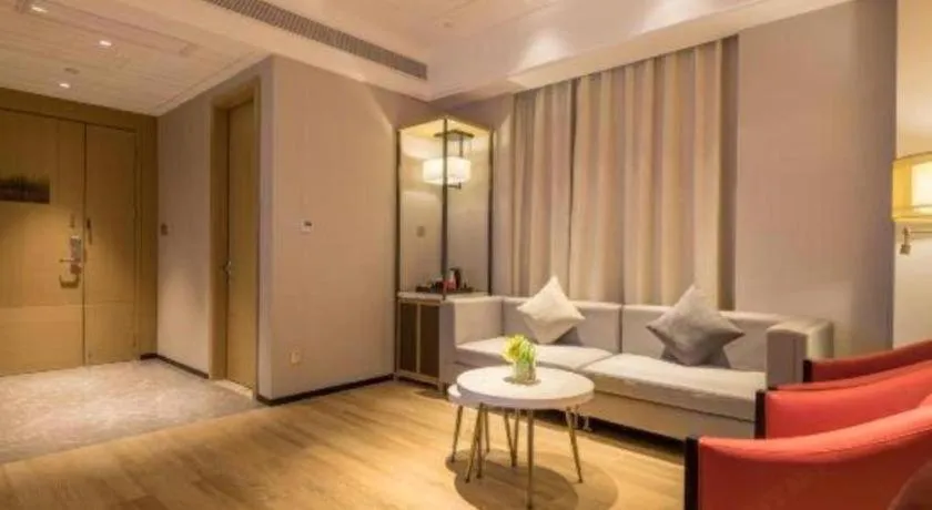 Bed in Echeng Hotel Nanning Jiangnan Wanda Baisha Avenue