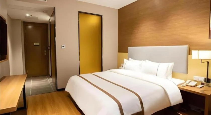 Bed in JTOUR Inn Yulin Railway Station Industrial Products Market