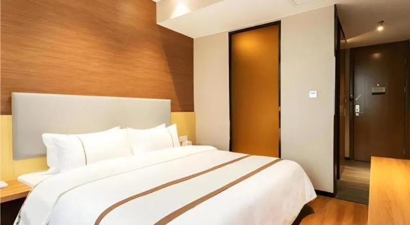 Bed in JTOUR Inn Yulin Railway Station Industrial Products Market