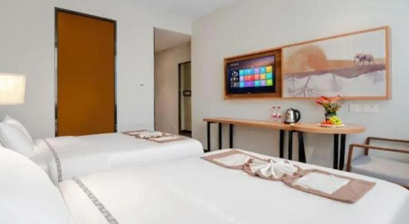 Bed in JTOUR Inn Yulin Railway Station Industrial Products Market