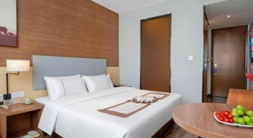 Bed in JTOUR Inn Yulin Railway Station Industrial Products Market