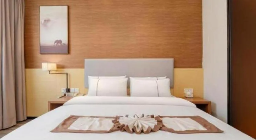 Bed in JTOUR Inn Yulin Railway Station Industrial Products Market