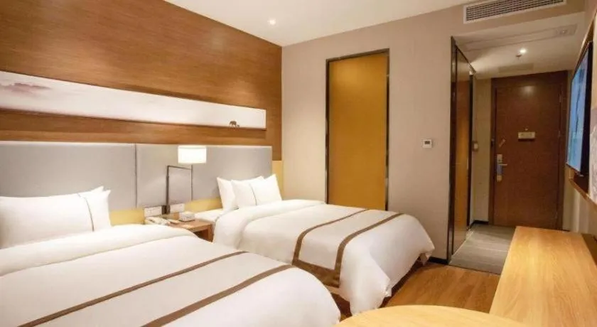 Bed in JTOUR Inn Yulin Railway Station Industrial Products Market