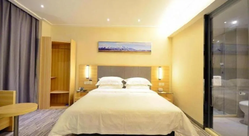 Bed in City Comfort Inn Wuhan University Guangbutun Metro Station