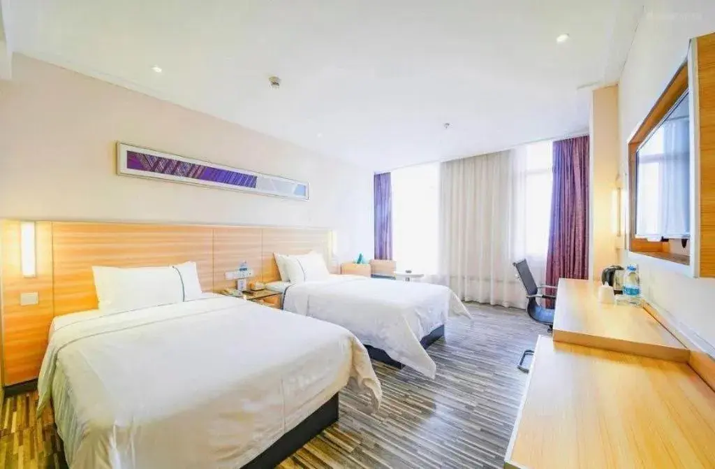 Bed in City Comfort Inn Wuhan University Guangbutun Metro Station Bed in City Comfort Inn Wuhan University Guangbutun Metro Station