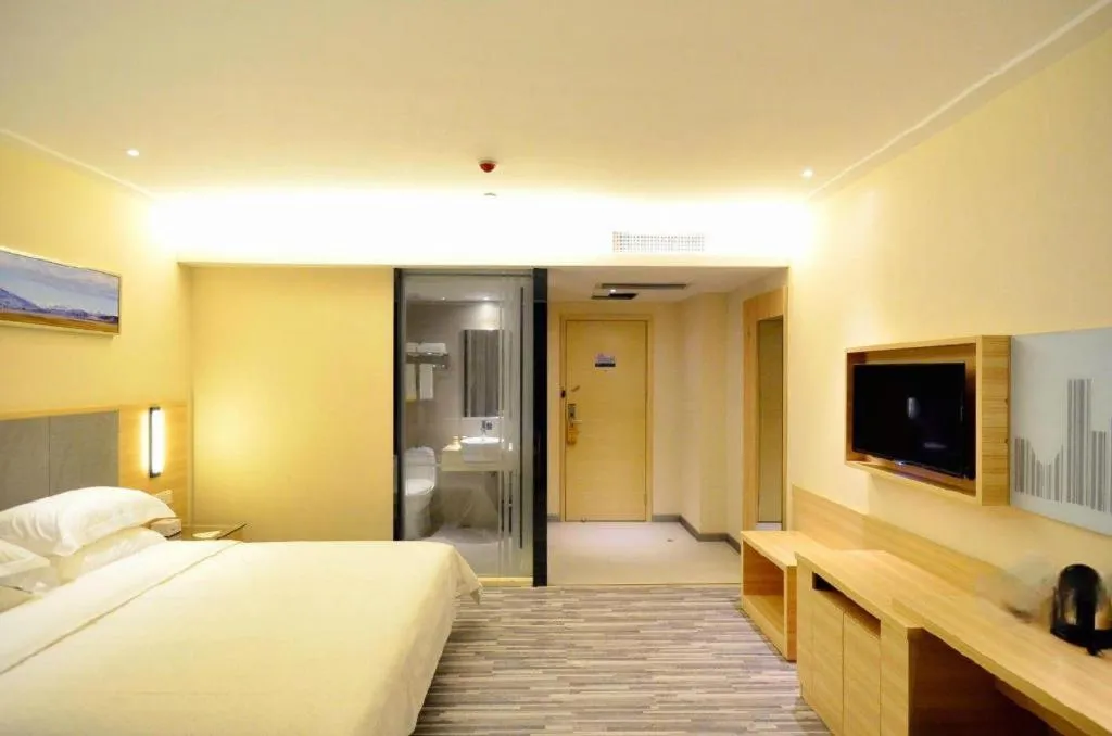 Bed in City Comfort Inn Wuhan University Guangbutun Metro Station