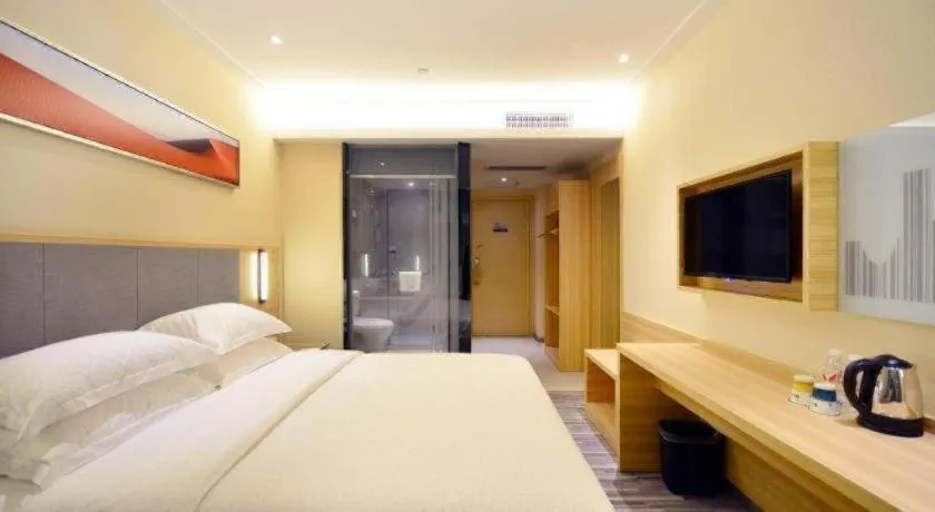 Bed in City Comfort Inn Wuhan University Guangbutun Metro Station