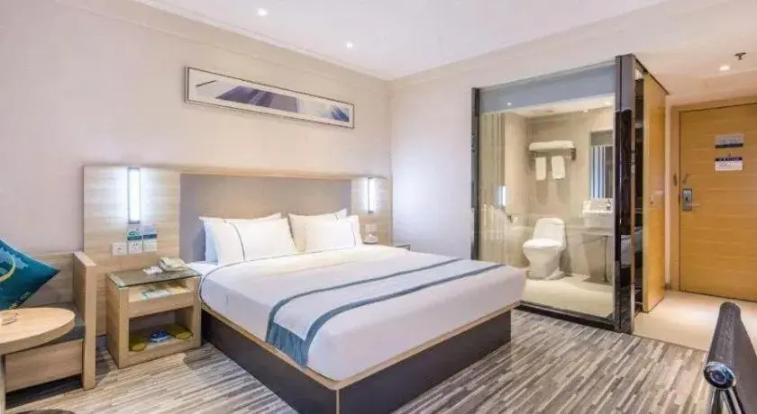 Bed in City Comfort Inn Wuhan University Guangbutun Metro Station Bed in City Comfort Inn Wuhan University Guangbutun Metro Station