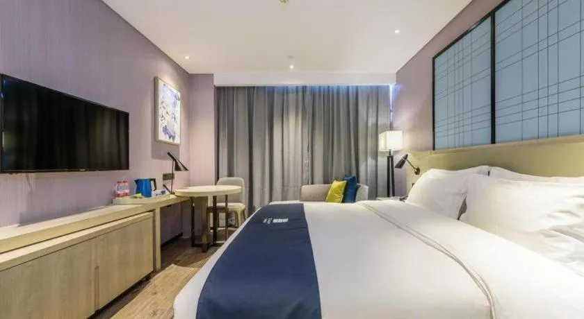 Bed in Echarm Hotel Nanning Baisha Avenue Tingjiang Interchange BBK