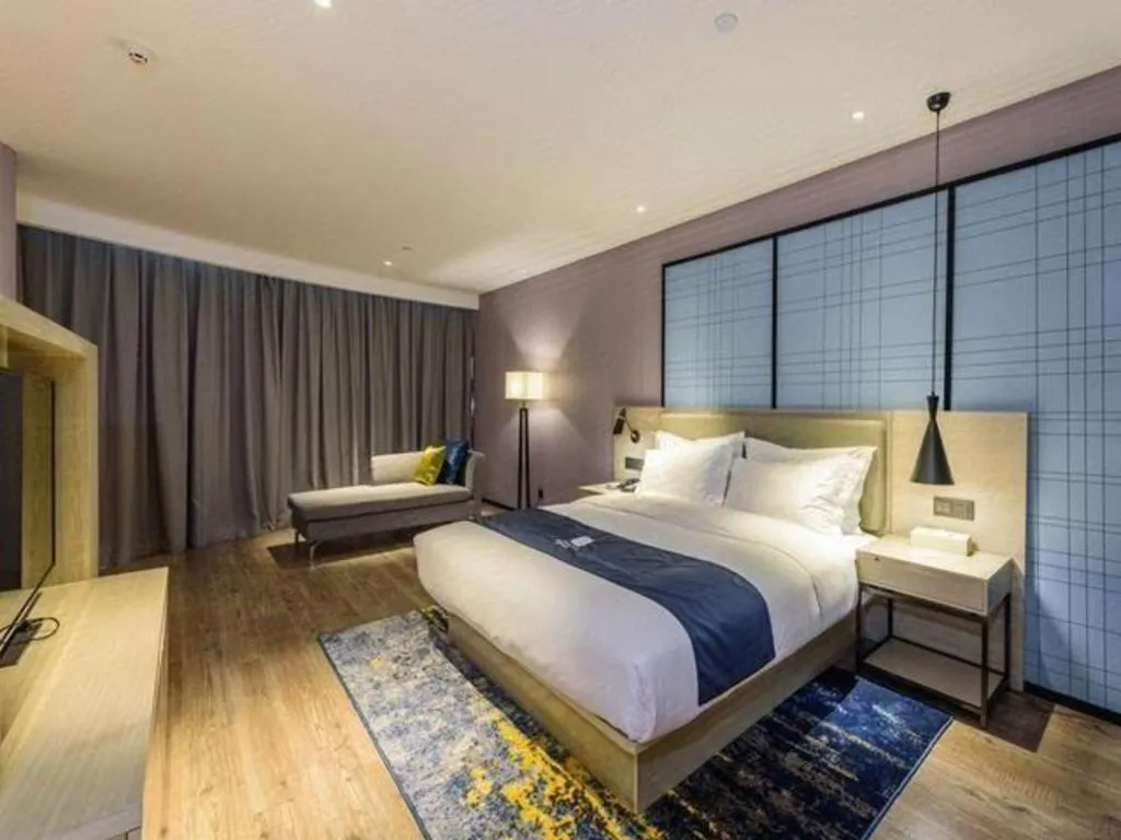 Bed in Echarm Hotel Nanning Baisha Avenue Tingjiang Interchange BBK