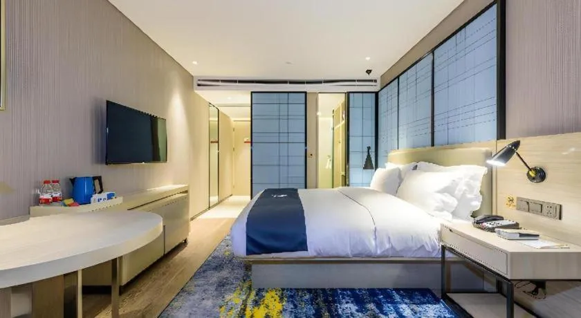 Bed in Echarm Hotel Nanning Baisha Avenue Tingjiang Interchange BBK