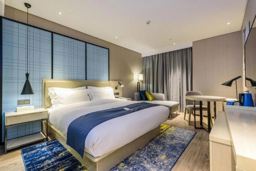 Bed in Echarm Hotel Nanning Baisha Avenue Tingjiang Interchange BBK