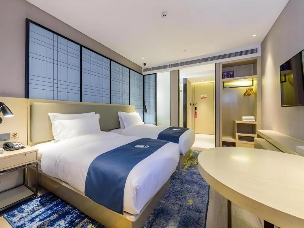 Bed in Echarm Hotel Nanning Baisha Avenue Tingjiang Interchange BBK