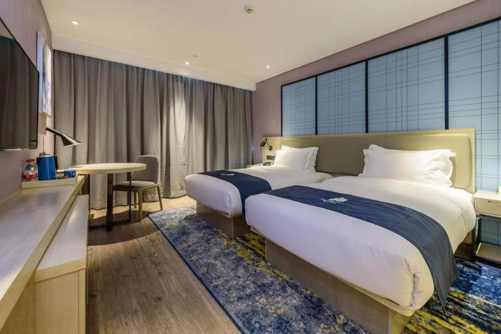 Bed in Echarm Hotel Nanning Baisha Avenue Tingjiang Interchange BBK