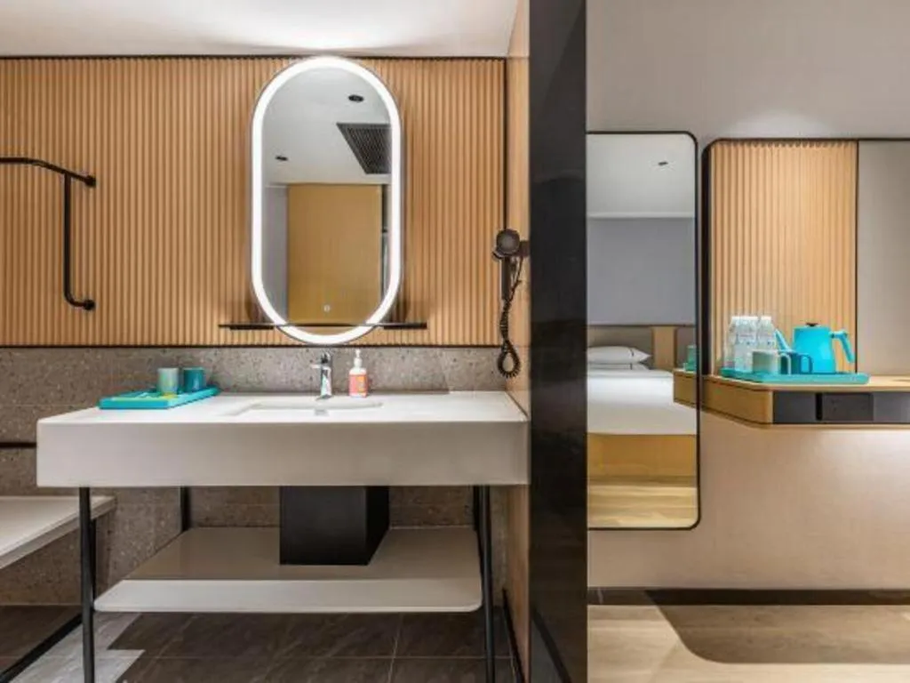 Bed in City Comfort Inn Wuhan Pangxiejia Metro Station