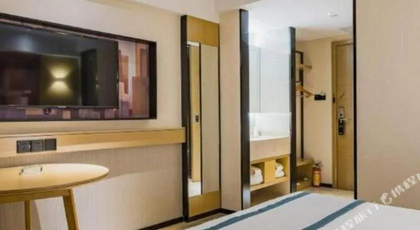 Bed in City Comfort Inn Guangzhou Liwan Zengjiao Jushu Metro Station