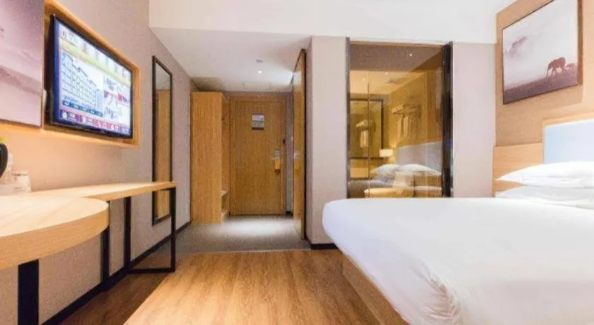 Bed in JTOUR Inn Guigang Life Port High-speed Railway Station