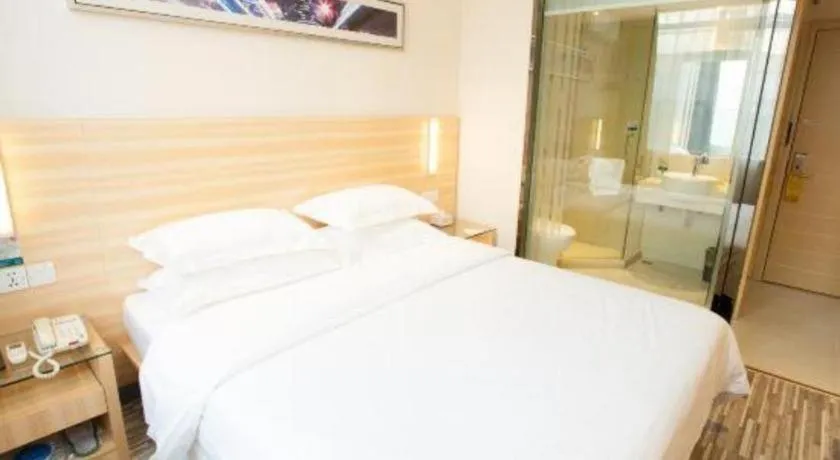 Bed in City Comfort Inn Wuhan Wuchang Railway Station East Square