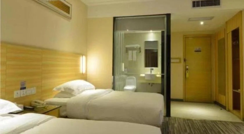 Bed in City Comfort Inn Wuhan Wuchang Railway Station East Square