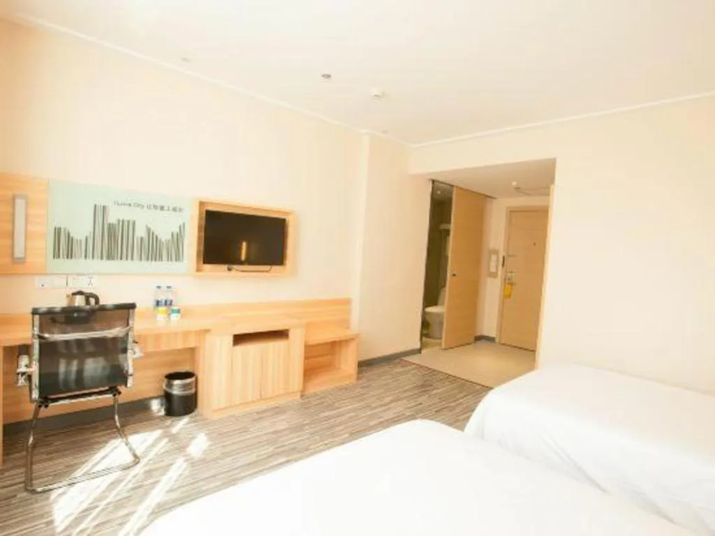 Bed in City Comfort Inn Wuhan Wuchang Railway Station East Square