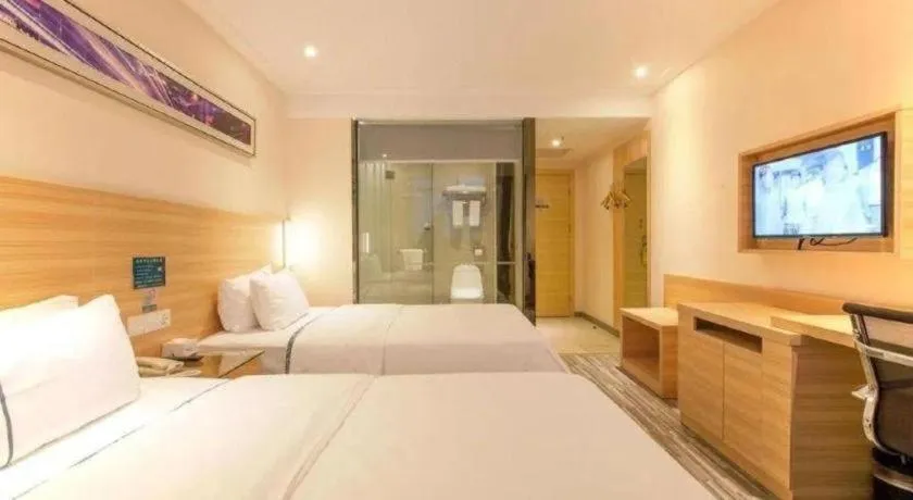 Bed in City Comfort Inn Wuhan Wuchang Railway Station East Square