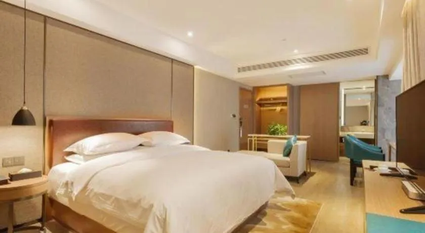 Bed in Borrman Hotel Liuzhou Guizhong Avenue Liugao