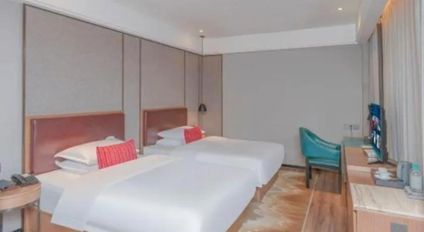 Bed in Borrman Hotel Liuzhou Guizhong Avenue Liugao