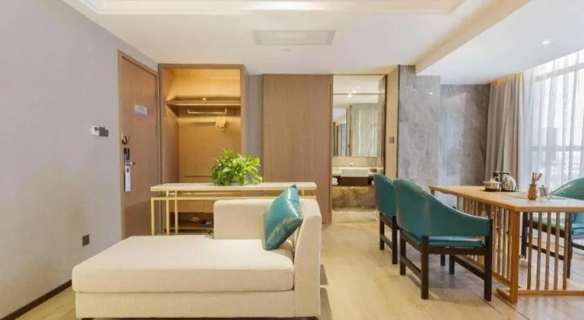 Bed in Borrman Hotel Liuzhou Guizhong Avenue Liugao