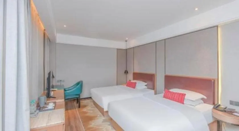 Bed in Borrman Hotel Liuzhou Guizhong Avenue Liugao