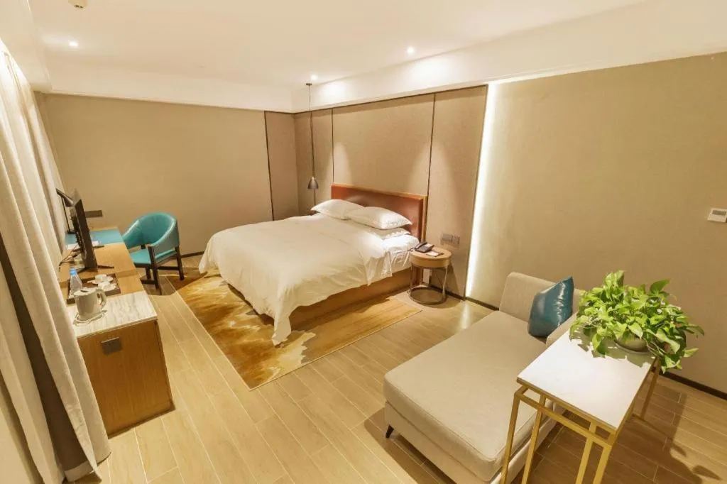 Bed in Borrman Hotel Liuzhou Guizhong Avenue Liugao