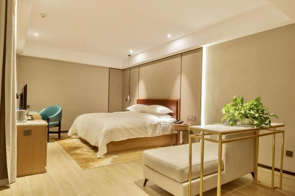 Bed in Borrman Hotel Liuzhou Guizhong Avenue Liugao