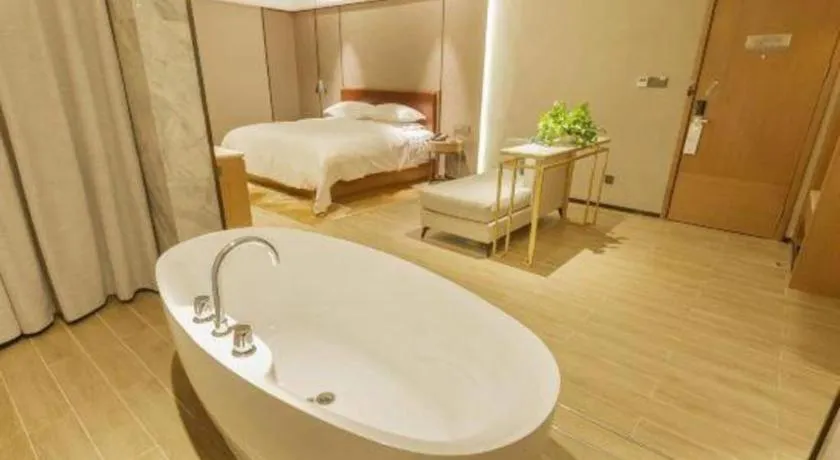 Bed in Borrman Hotel Liuzhou Guizhong Avenue Liugao