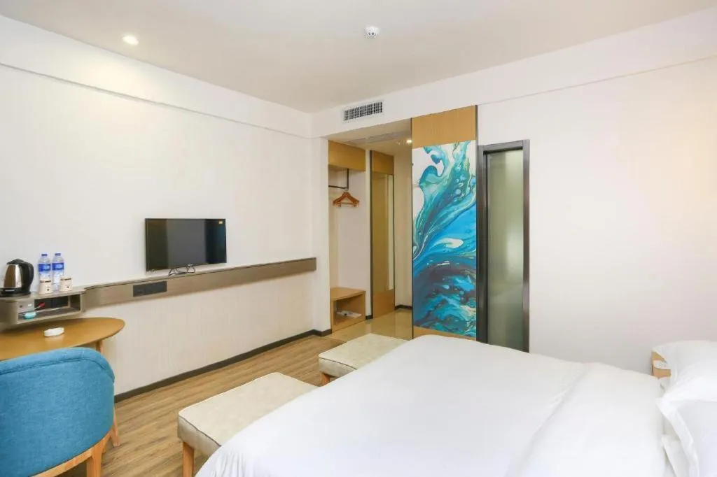 Bed in City Comfort Inn Guangzhou Jiahe Wanggang Metro Station Police Academy Changhong