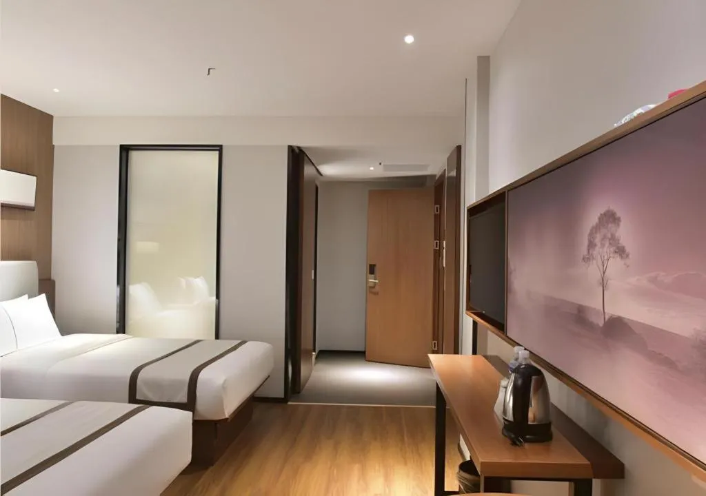 Bed in Jtour Inn Xianning Chongyang Taoxi Avenue