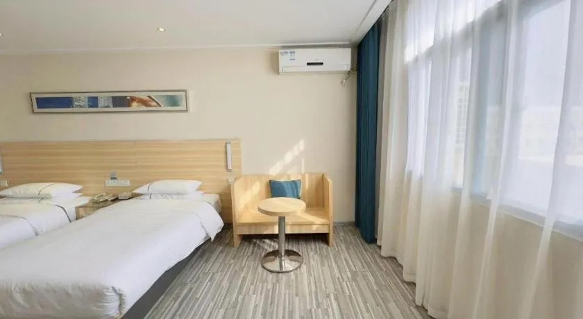 Bed in City Comfort Inn Wuhan Hongshan District Baishazhou Huangjiahu University Town