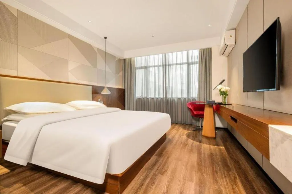 Bed in Borrman Hotel Nanning Beihu Bei Road Metro Station