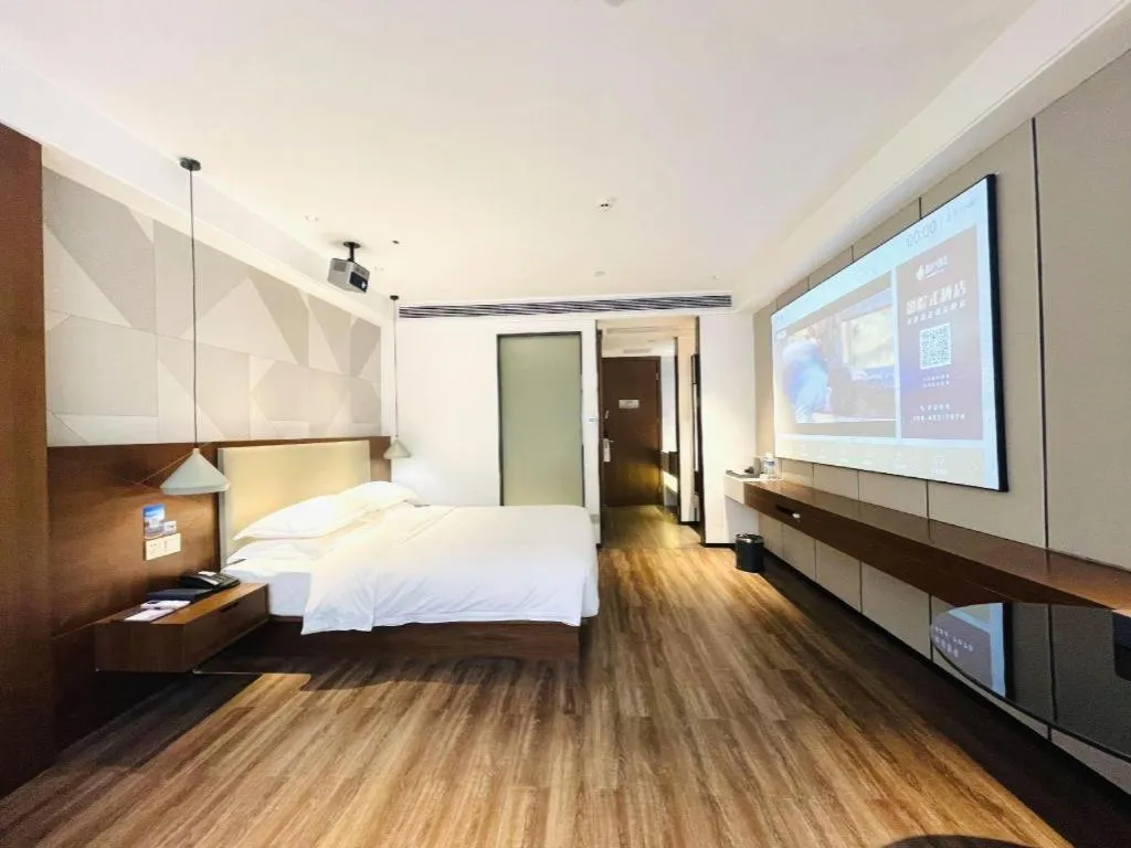 Bed in Borrman Hotel Nanning Beihu Bei Road Metro Station