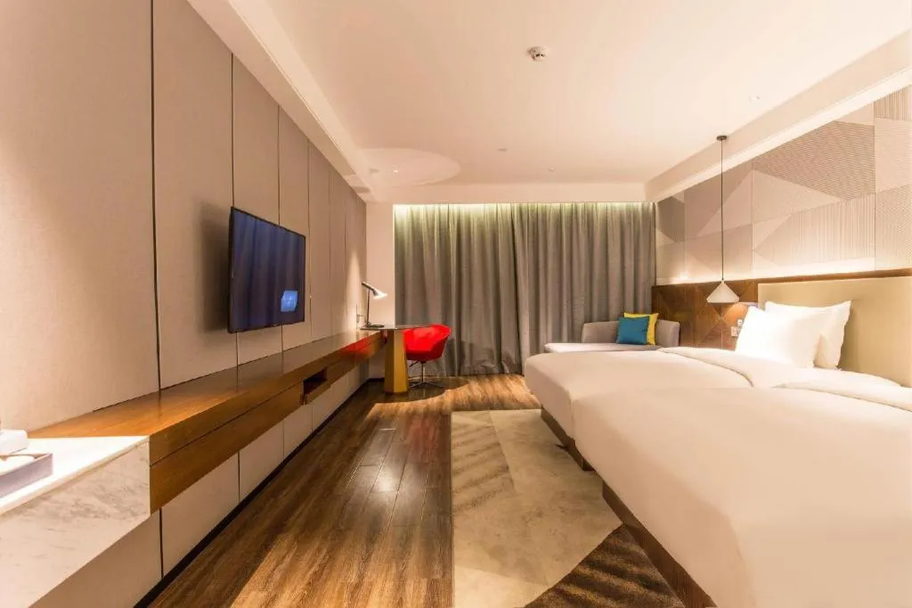 Bed in Borrman Hotel Nanning Beihu Bei Road Metro Station