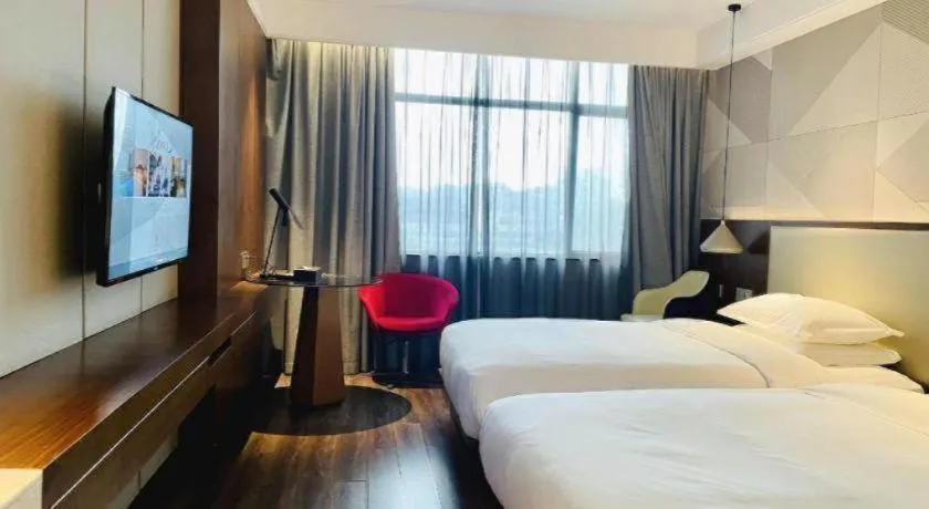 Bed in Borrman Hotel Nanning Beihu Bei Road Metro Station