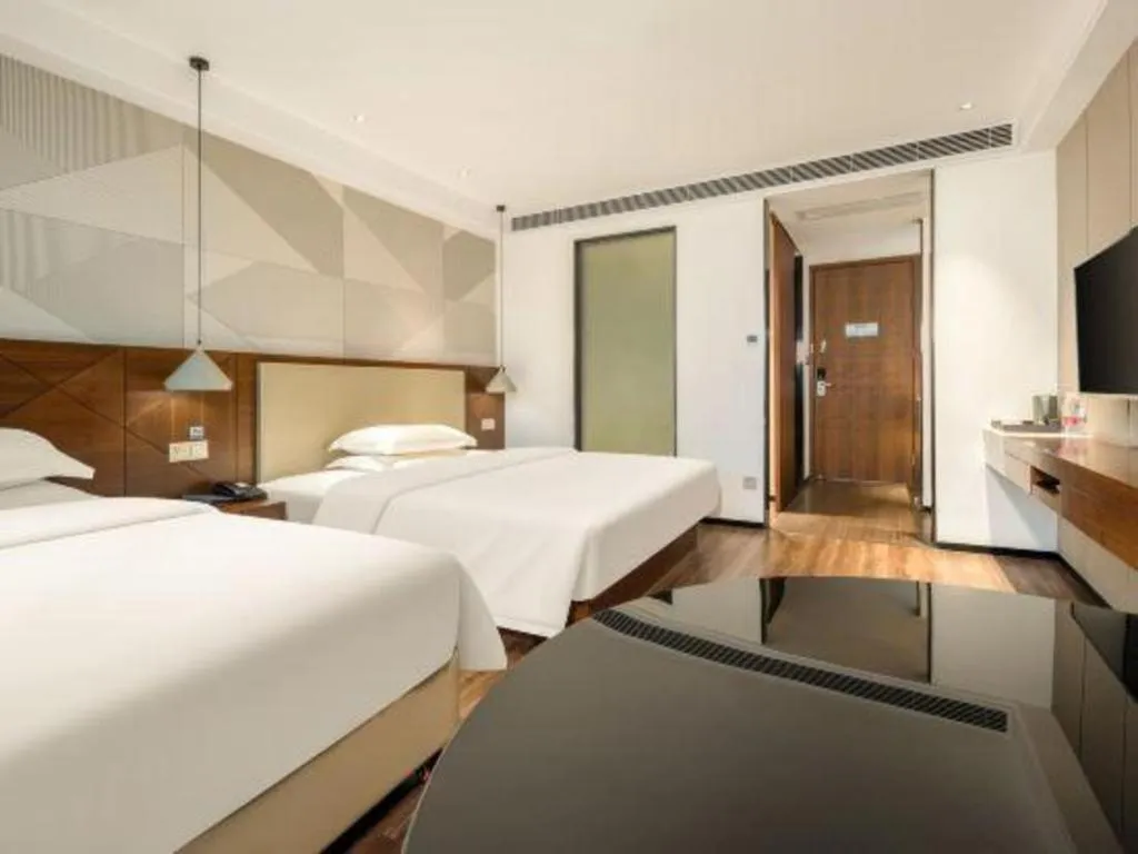 Bed in Borrman Hotel Nanning Beihu Bei Road Metro Station