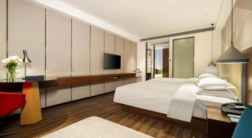 Bed in Borrman Hotel Nanning Beihu Bei Road Metro Station