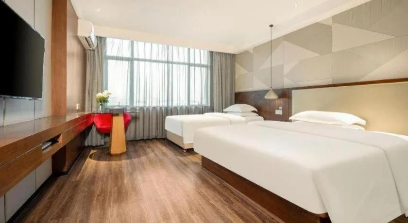 Bed in Borrman Hotel Nanning Beihu Bei Road Metro Station