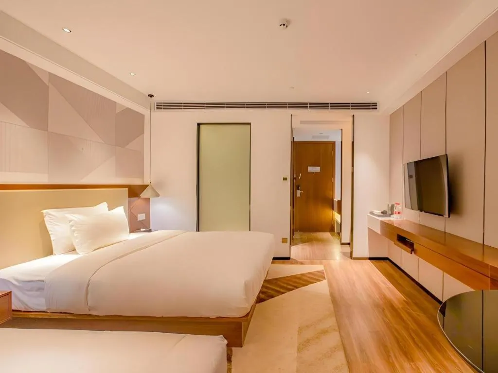 Bed in Borrman Hotel Nanning Beihu Bei Road Metro Station