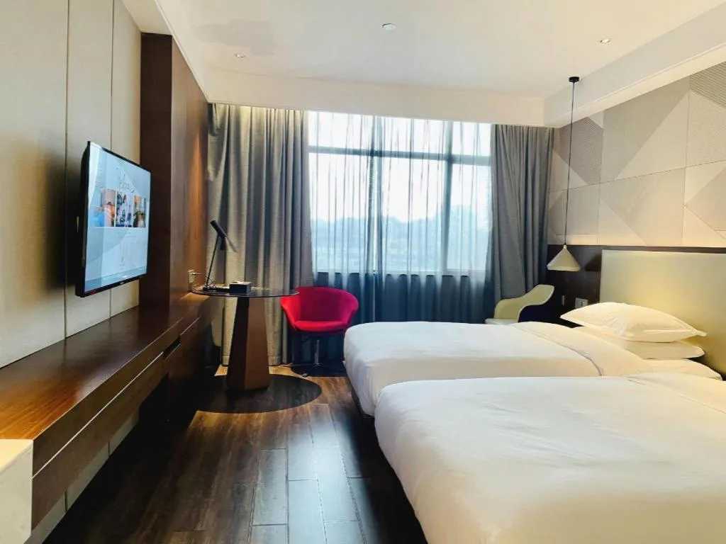 Bed in Borrman Hotel Nanning Beihu Bei Road Metro Station