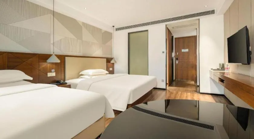 Bed in Borrman Hotel Nanning Beihu Bei Road Metro Station