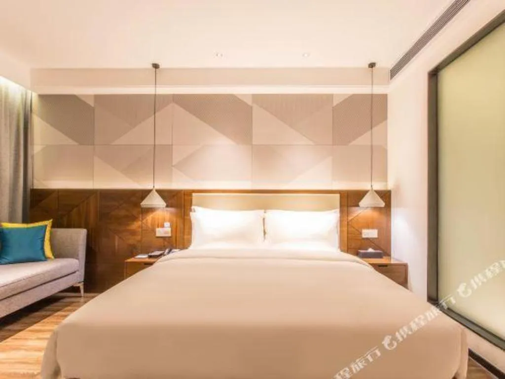 Bed in Borrman Hotel Nanning Beihu Bei Road Metro Station