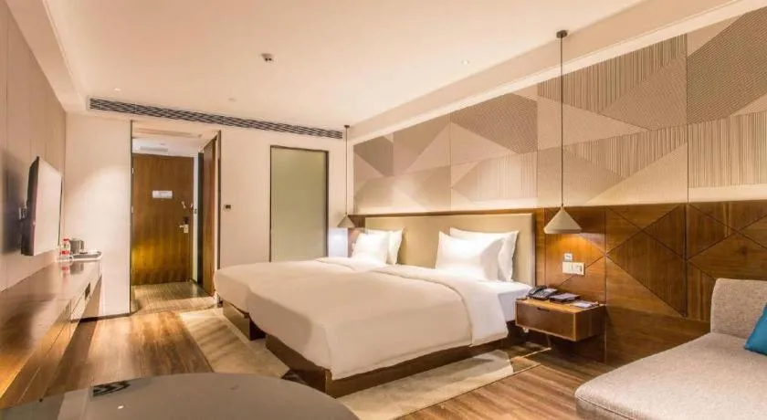 Bed in Borrman Hotel Nanning Beihu Bei Road Metro Station